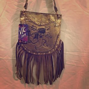 Disney’s Descendants 3 Uma Gold Crossbody Purse!